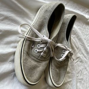 Grey Vans Size 7.5